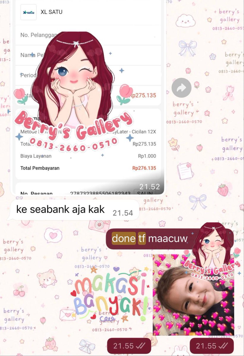 anotherbeyi's tweet photo. Some of our lovely October customer testimonials ✨

💌 cepat &amp; mudah
💌 transfer kilat ⚡️
💌 banyak repeat order 🤍
💌 trusted since 2022
💌 10k++ testimoni real

proses nyaman fast respon! 🧸💖 https://t.co/9HWFc1Rrbl