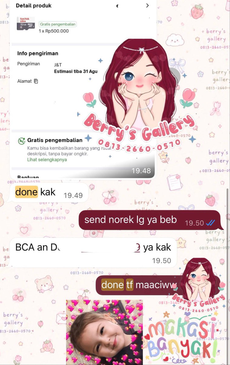 anotherbeyi's tweet photo. Some of our lovely October customer testimonials ✨

💌 cepat &amp; mudah
💌 transfer kilat ⚡️
💌 banyak repeat order 🤍
💌 trusted since 2022
💌 10k++ testimoni real

proses nyaman fast respon! 🧸💖 https://t.co/9HWFc1Rrbl