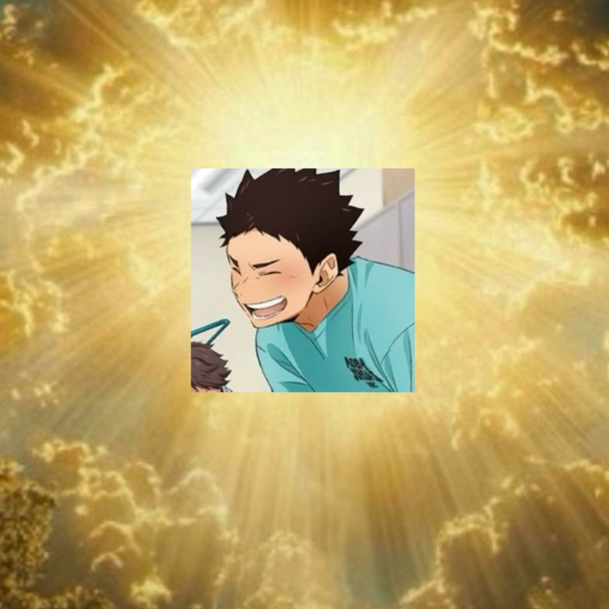 gwenandyao's tweet photo. the best thing to ever happen to Seijoh fans was getting art of iwaizumi laughing https://t.co/Ea1WZZ1479