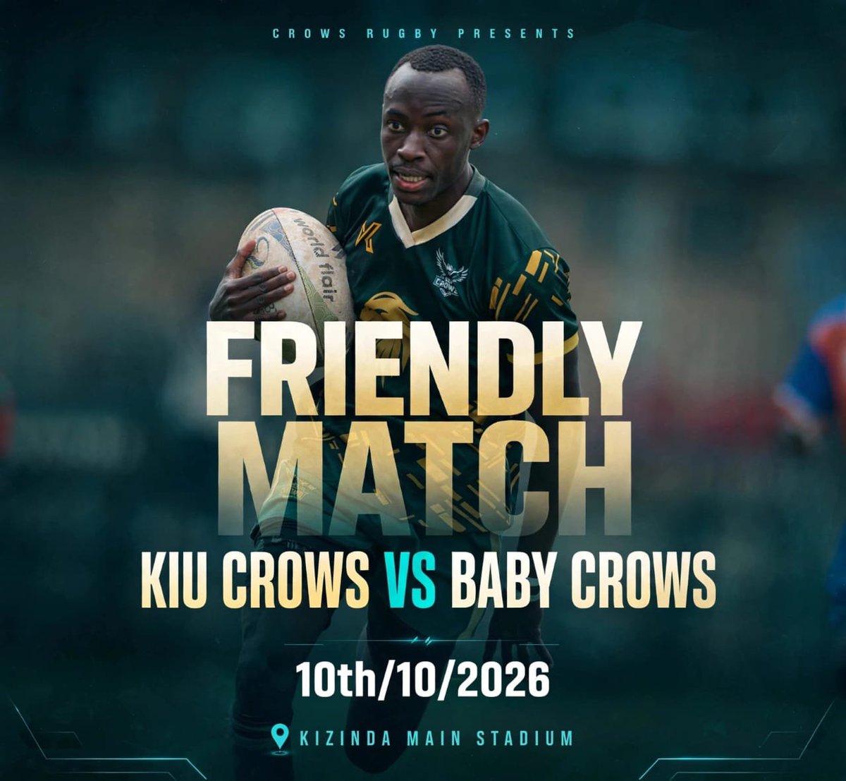 CrowsRfc's tweet photo. This weekend, we are blending rookies with the millennials and purposing to ensure continuity of the momentum at the club. 

The Baby Crows will take on their seniors at Kizinda main stadium

According to what's in the WhatsApp groups, I promise you wouldn't want to miss 💪🔥🔥 https://t.co/eiog6V1ntA