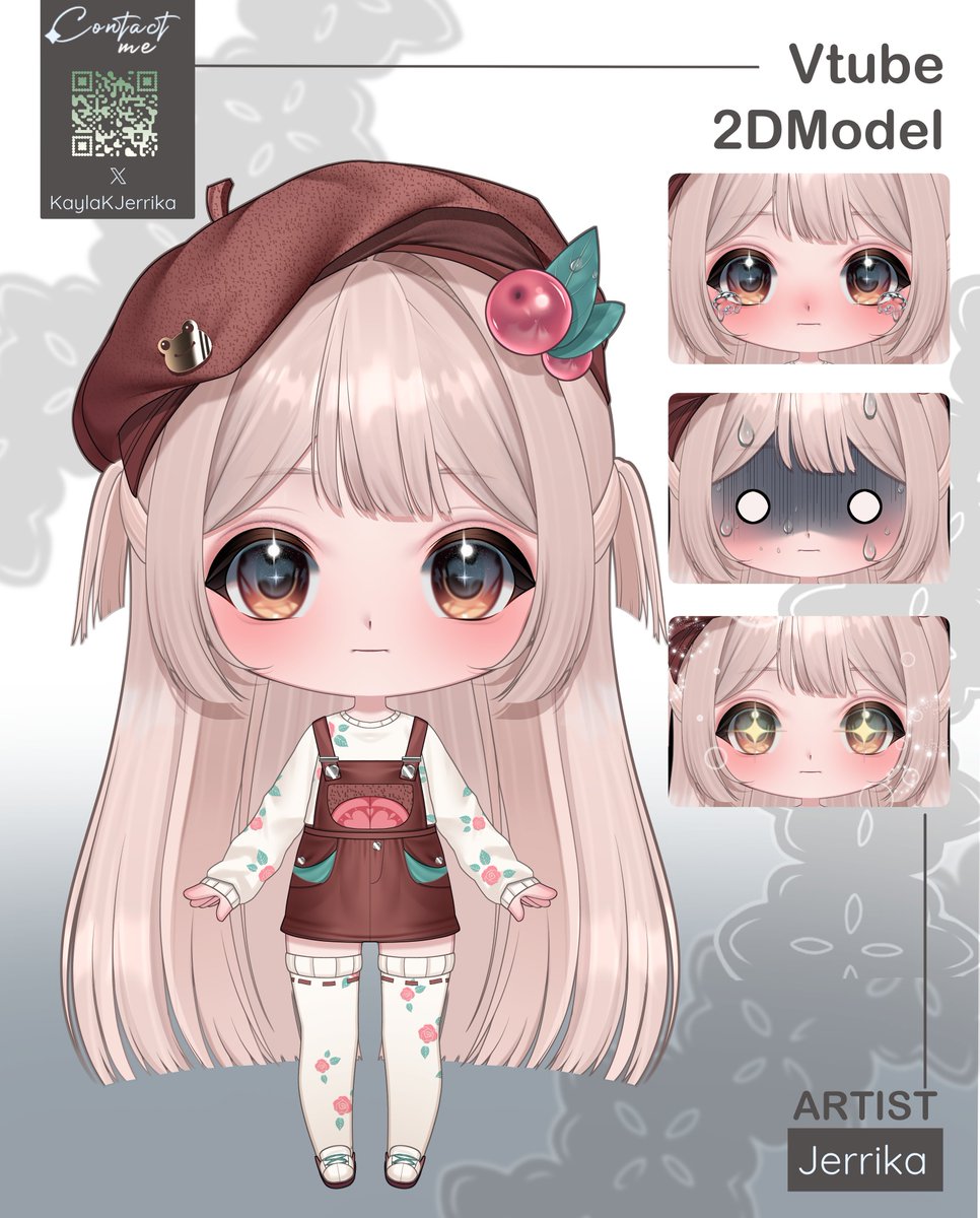 KaylaKJerrika's tweet photo. @_VGen_ Hi! I’m Jerrika, and I create beautiful and adorable VTuber girls! ✨💗
Commission https://t.co/bmE76IacQ0
Portfolio https://t.co/fPFtOiCnCu
Vgen https://t.co/VwxjRcj7oo
#vgencode #vgen https://t.co/3avhaNlhkH