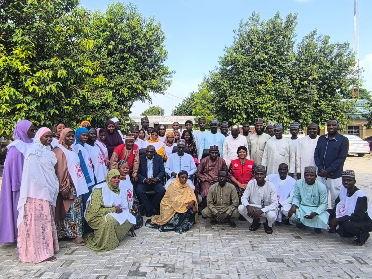 nrcs_ng's tweet photo. NRCS, with @IFRC_DREF support, trained 150 frontline responders in Borno  State to strengthen cholera detection, ORP management and prevention. #CholeraDREFResponse https://t.co/jzjqRkSKmq