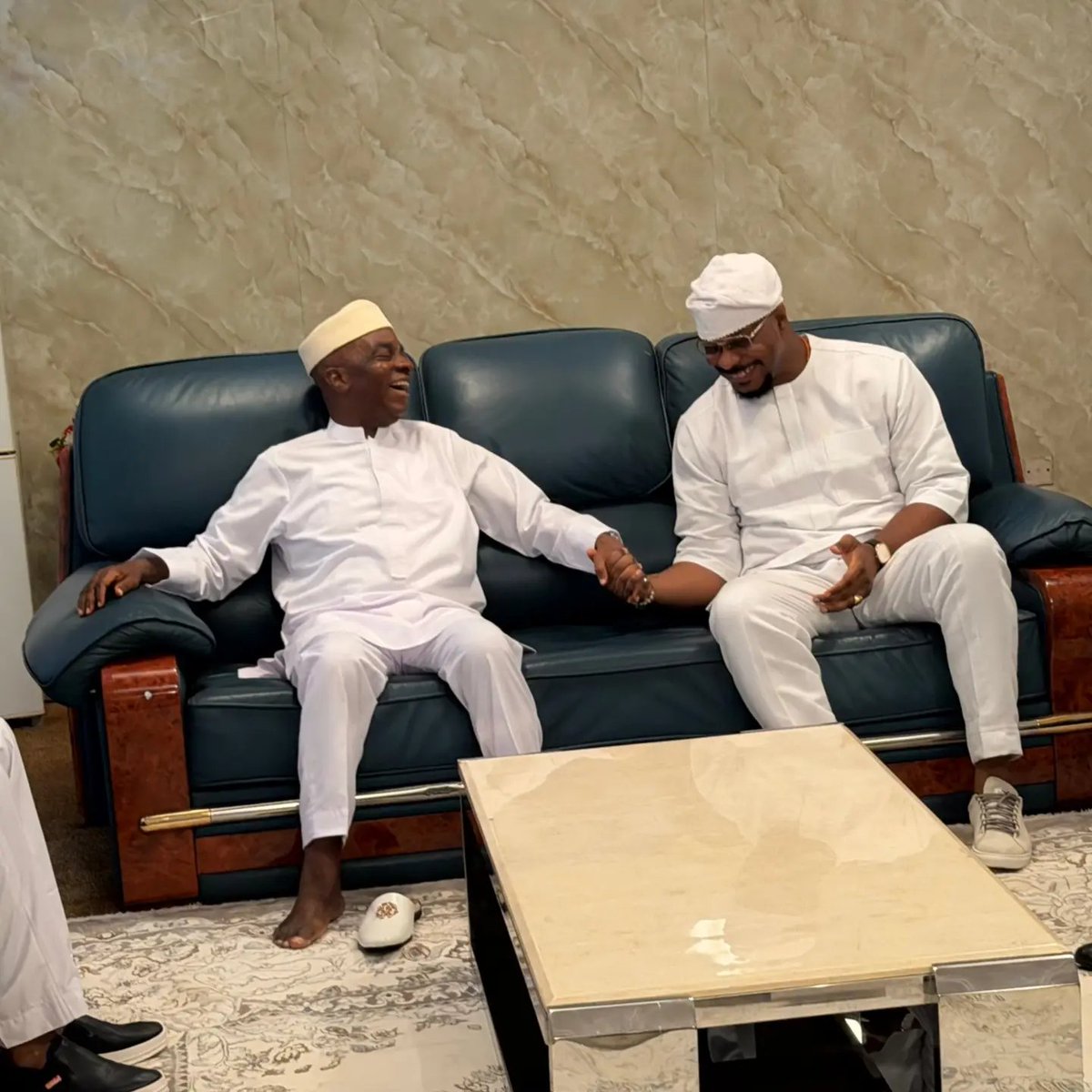 GRVlagos's tweet photo. It was an honour to sit and discuss our beloved country with Bishop David Oyedepo, Pastor David Oyedepo Jnr and Pastor Steve Ogah thank you for your warm reception and audience.

May Nigeria be truly great in our lifetime. https://t.co/9DvU8IrRjB