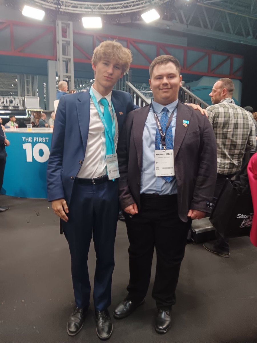 policyharry's tweet photo. I had the pleasure of meeting Fraser at conference.

It is terrible to see this unjust arrest. @CllrSimonB a tory councillor reported Fraser (a 15 year old boy) to the police over a facebook post, absolutely shameful. https://t.co/3YQaUugx2c