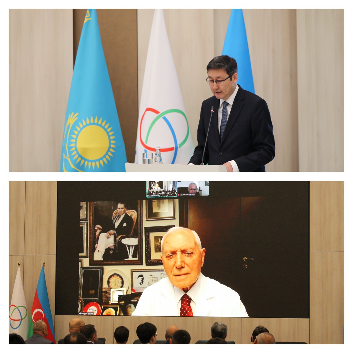 CicaSecretariat's tweet photo. The workweek started with lasting momentum following recent #MAASOT2026 Congress held at #CICA_HQ in #Astana

Initiated by 🇰🇿 as coordinator for #EpidemiologicalSafety & #PublicHealth priority area under "New Challenges and Threats" #CICA_Dimension, #MAASOT2026 united #science #education & #industry

The forum demonstrated how #dialogue turns into tangible projects & #security through #HumanCapital - marked by showcasing samples from Central Asia's 1st #traumatology medtech plant

Read more: https://t.co/tW7s1UVQvs