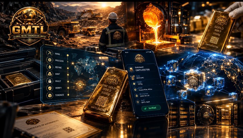 orchiONCHAIN's tweet photo. The “Birth Certificate” Concept

One of the most important questions surrounding tokenized physical assets is:

How do you know the digital representation actually corresponds to a real asset?

This is where @GMTL_Gold places significant emphasis on traceability and provenance.

GMTL has described a system where individual gold bars can have their own identifying information, including details such as their serial number, purity, minting information and vault status.

The project has referred to this concept as a “birth certificate” for gold.

Think about the difference.

Instead of simply seeing a digital token that says it represents gold, the objective is to have an identifiable trail connecting the physical asset to its digital representation.

That trail can cover the gold’s journey from its origin through processing and refining, into a minted bar, into secured storage and ultimately into the blockchain ecosystem.

GMTL has also discussed QR-based traceability and Chainlink Proof of Reserve as part of its verification approach.

This matters because tokenization is only meaningful when users can have confidence in what is actually behind the token.

The goal is to make the relationship between physical gold and digital ownership more transparent, traceable and verifiable.

That is one of the key differences between simply putting an asset on-chain and building an infrastructure around its entire lifecycle.