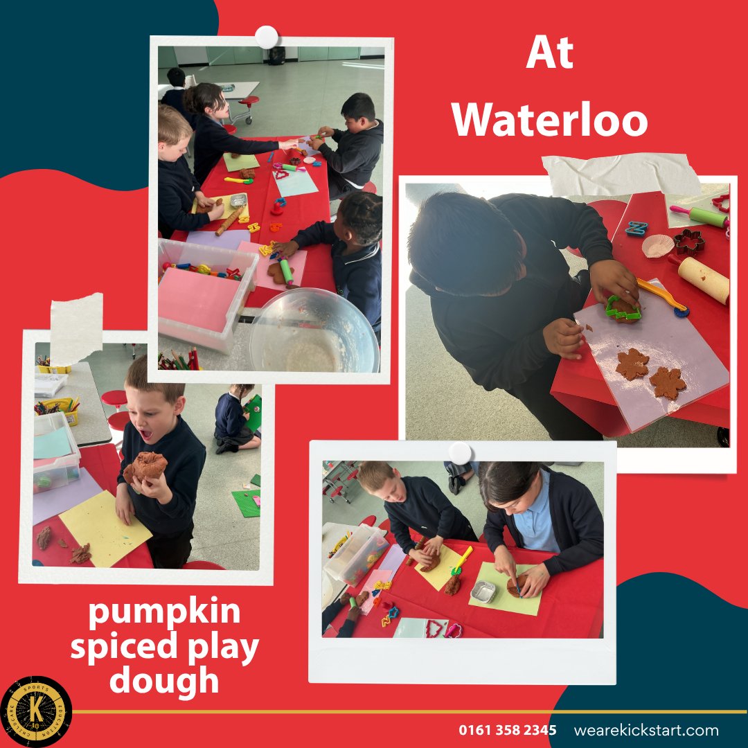 wearekickstart's tweet photo. ππ Yesterday in childcare, the children got stuck into lots of fun activities, from making pumpkin-spiced playdough and creating rocket ships to designing Halloween clay figures and so much more! π»β¨
Take a look at what they got up to! π
#AutumnActivities #Kickstart https://t.co/LgzS77udBe