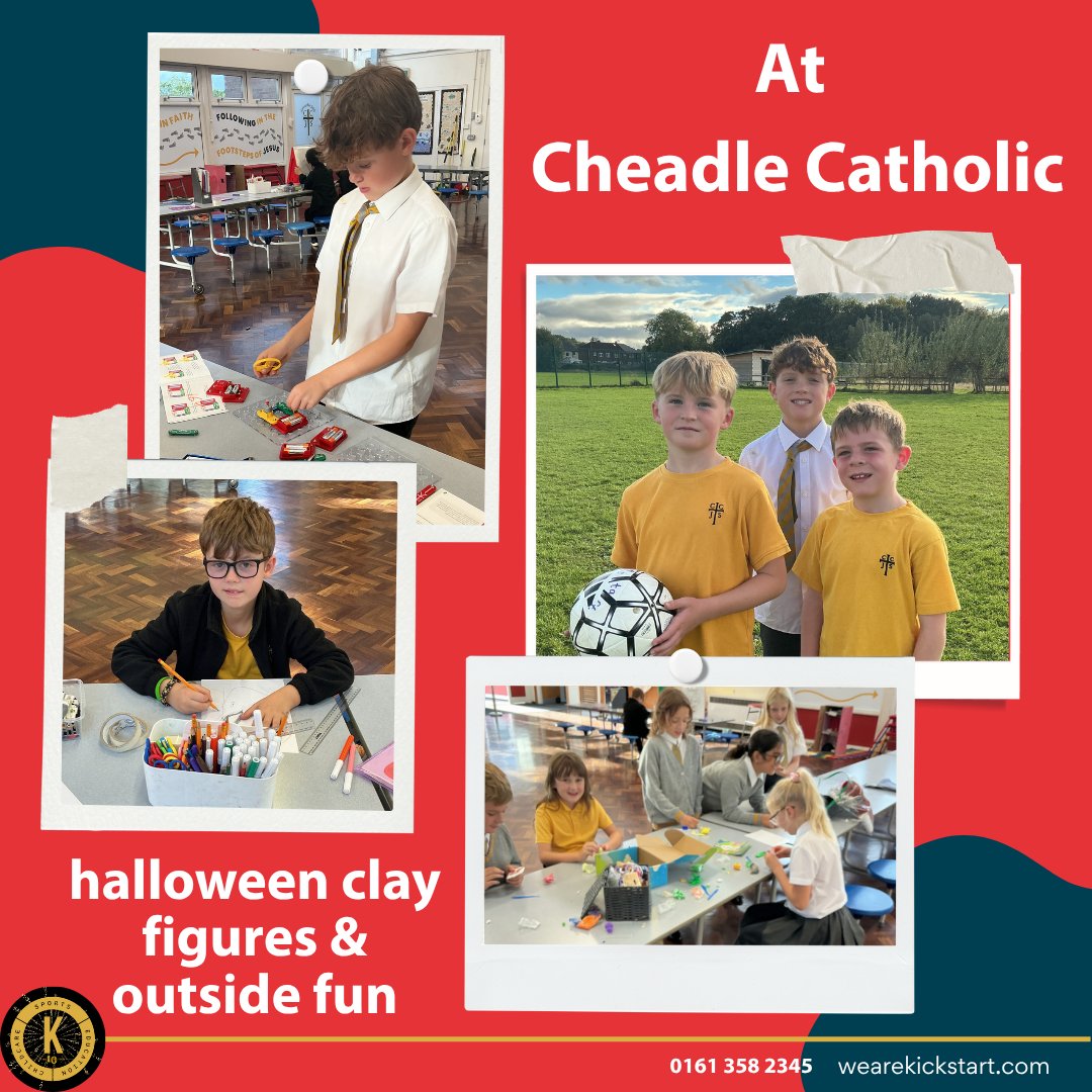 wearekickstart's tweet photo. ππ Yesterday in childcare, the children got stuck into lots of fun activities, from making pumpkin-spiced playdough and creating rocket ships to designing Halloween clay figures and so much more! π»β¨
Take a look at what they got up to! π
#AutumnActivities #Kickstart https://t.co/LgzS77udBe