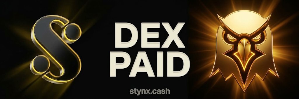 stynxcash's tweet photo. Dexscreener has been paid.

0xef4e09b88e8eb584f30d3351335cd074475e7d25 https://t.co/7SBlDqVzr6