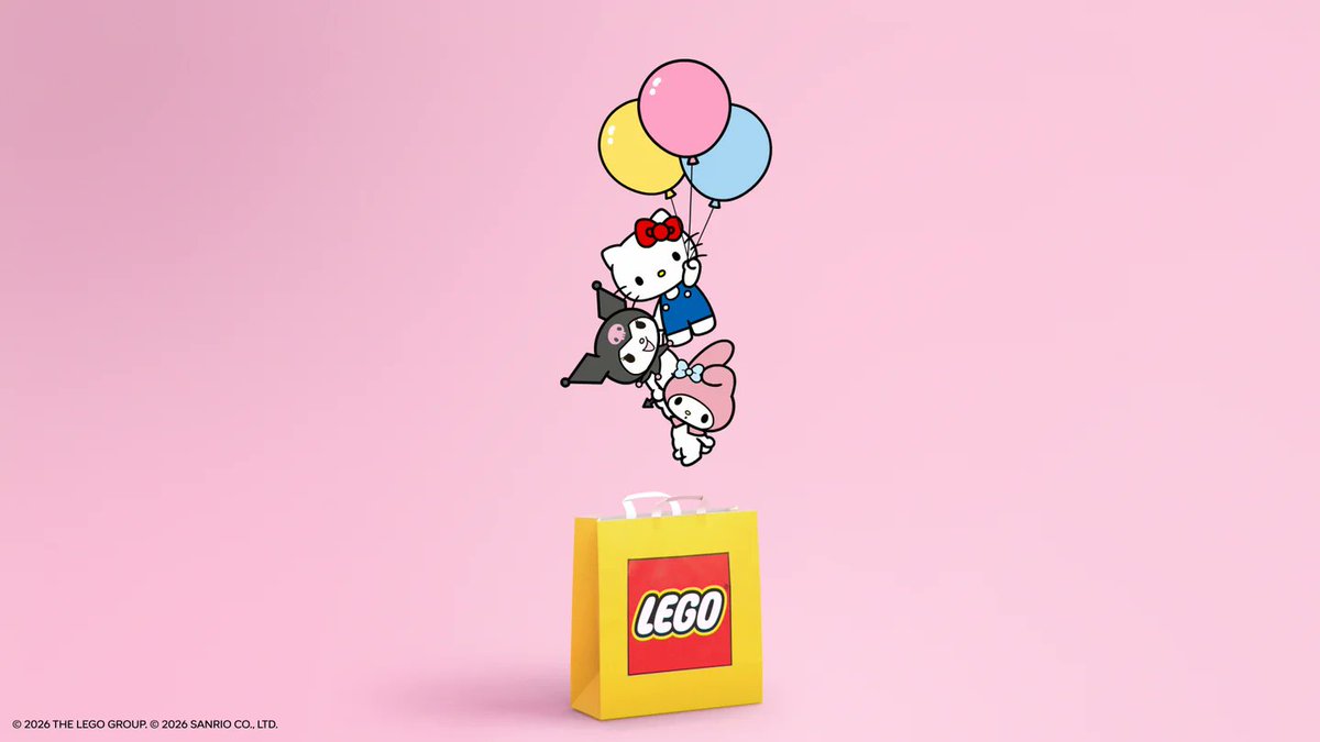 sanrio_oshikatu's tweet photo. ハローキティをはじめとするサンリオのキャラクターやその世界観をレゴ®ブロックで再現🥹🩷2027年より「レゴ®サンリオ」セットを発売予定だって！
どんなレゴ×サンリオコラボ出てくるのか、今から楽しみすぎるーーー🫶
https://t.co/wDXHb43C2I https://t.co/F5u8maAPgU