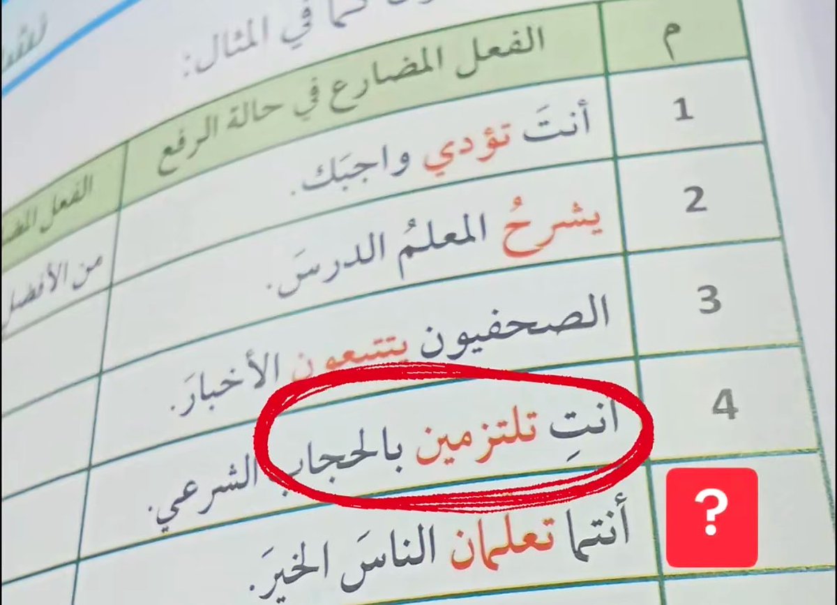 user804617142's tweet photo. "تنقبت عن قناعه"
وهذي هي لما تجي في اي مثال دراسي كأنثى
#٢٠٣٠_بلا_نقاب6 https://t.co/Z9x9cgH7Fl