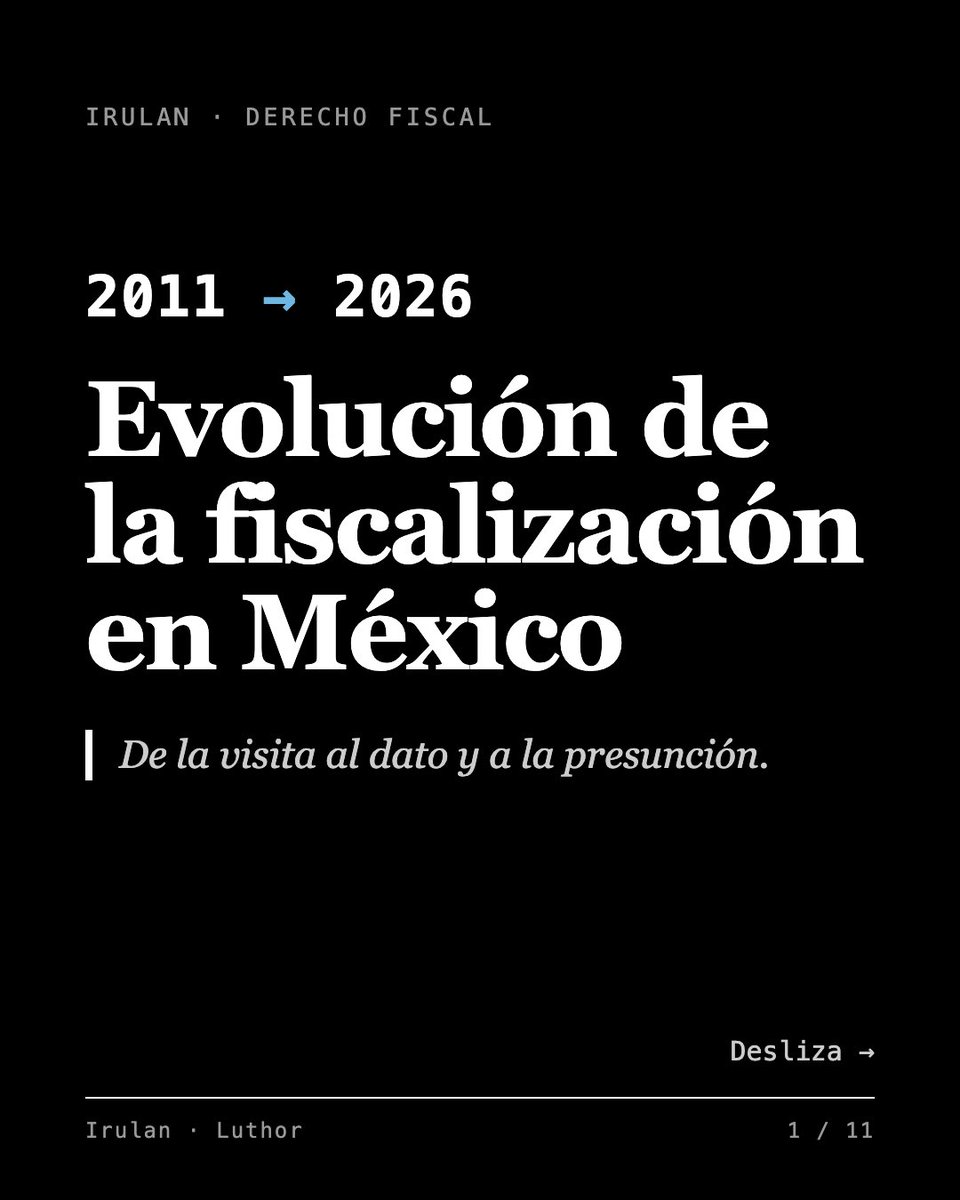 emizk's tweet photo. Quería entender algo que en el día a día solo veo por pedazos: cómo cambió la fiscalización en México de 2011 a 2026.

Se comparó el Código Fiscal versión por versión, y se cruzó cada cambio con las tesis y jurisprudencia de esos mismos años. https://t.co/8xr4OSVY99