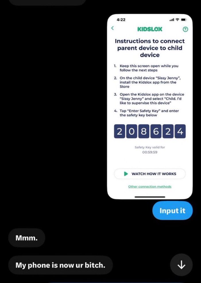 goddesslu_cy's tweet photo. I have parental control on few subs, controlling grown men’s food, sleep schedule, tracking location, search history, app limits and screen time so fun. 
#Findom #nsfwtwt #paypig
#Techdom #Humiliation #parental #control https://t.co/U67hSTq9ch