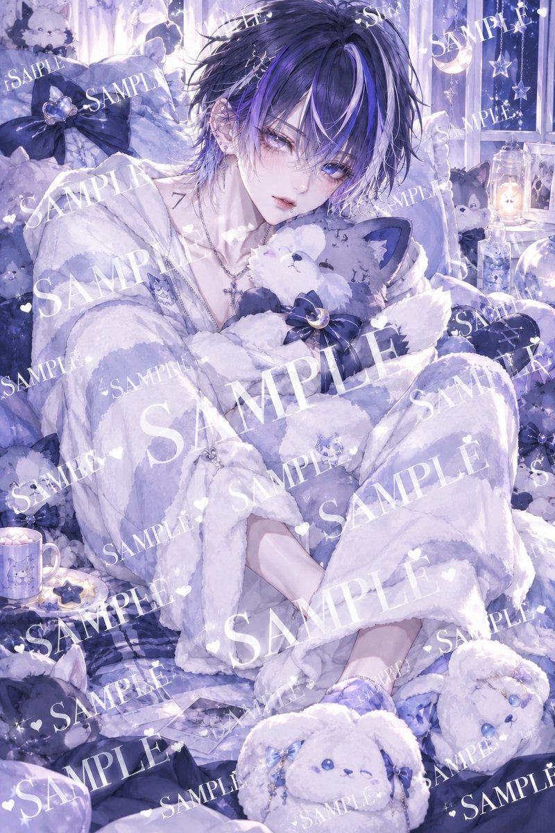 hayu_0821's tweet photo. 【無償企画第43弾】

今回パジャマ等身イラストです

単体のみです
衣装は固定、ランダムですので変更不可です

おまかせ、画像のように等の発言は御遠慮ください
構図指定などは出来ませんのでご遠慮下さい

参加条件はフォロワー様とこのポストにいいねとリプにて詳細を書いてください
@vbk9apでお渡しするのでこちらフォローしてください

※AIイラストのため偏りがございます大目に見ていただけたら嬉しいです

テンプレ
性別（中性も可）
→
髪型（複雑なのは無理です）
→
髪色（複雑なのは無理です）
→
目の色（複雑なのは無理です）
→

#はゆの贈り物
#AIイラスト
#無償企画