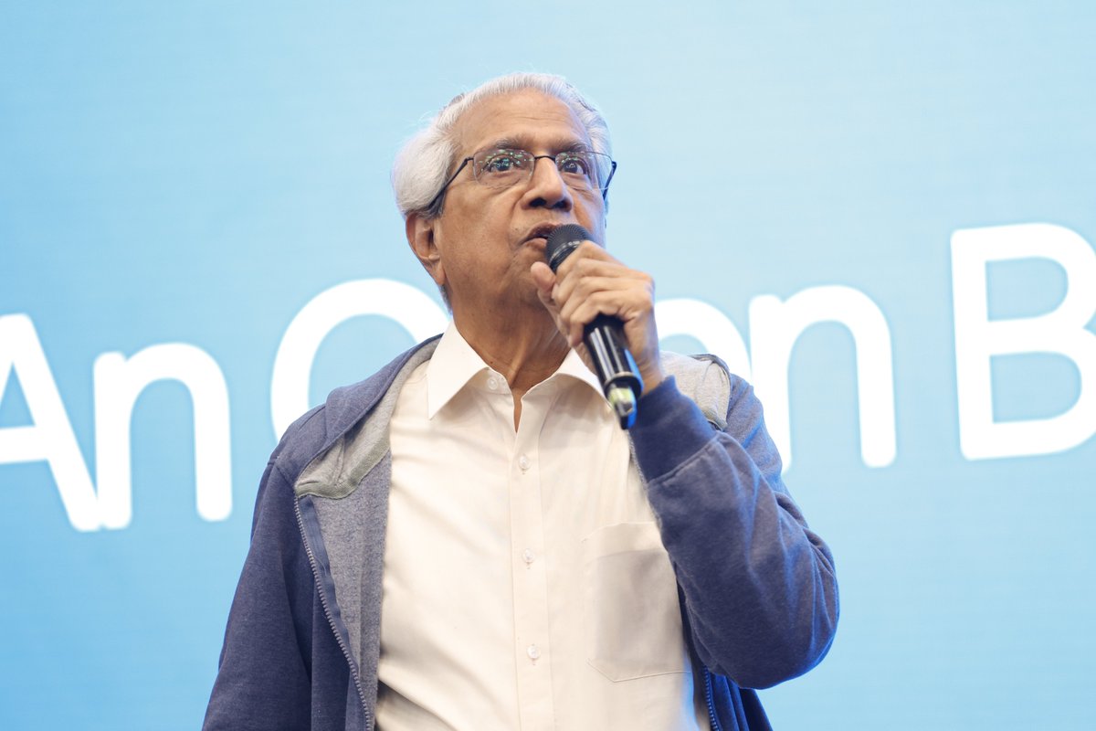 JindalGlobalUNI's tweet photo. We were honoured to host Mr. A.P. Parigi, Co-Founder, Radio Mirchi & Times OOH (Out of Home Media)
Chief Mentor of Absentia, an AI Start-up & Former CEO, BPL Mobile, at #JGU on 5th October, 2026, for an Open Session on “How Well Do You Know Yourself?” followed by an engaging Fireside Chat.
His lecture invited reflection on self-awareness and the importance of understanding ourselves.
@kishalay @jsjc_jgu @preethamparigi