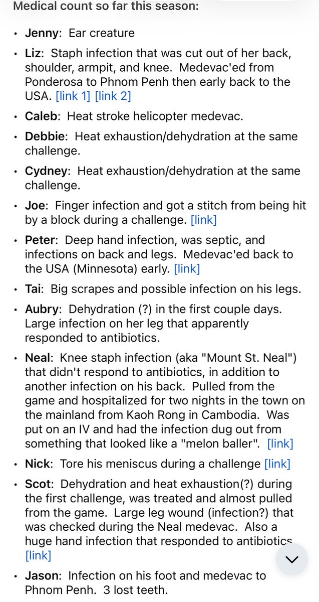 sammtalt's tweet photo. it’s actually insane how close some of the survivor kaoh rong cast were to dying out there #survivor51 https://t.co/b4bV1Tlbkg