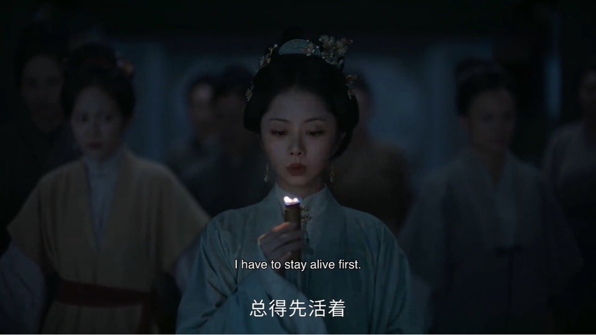 seaofnoreturn's tweet photo. I’m collecting nanyi’s quotes about wanting to stay alive first and foremost and it reminded me of this part in atc’s trailer.

But so what? She just wanted to live.
Every day she was alive, she felt good.
In this chaotic world, she was ruthless in her self-preservation, […]. https://t.co/oR7Seky5gR