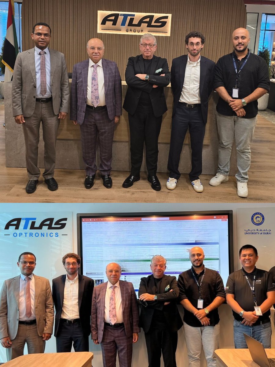 atlasgroupone's tweet photo. ATLAS Optronics and the University of Dubai
#ATLASOptronics #UniversityofDubai #ResearchAndDevelopment #IndustryAcademia #UAE #ArtificialIntelligence #AI #MachineLearning #Radar #Sensing #ElectroOptics #RF #CyberSecurity #DataScience #TechnologyDevelopment #UAEInnovation https://t.co/tKXnpLEV9T