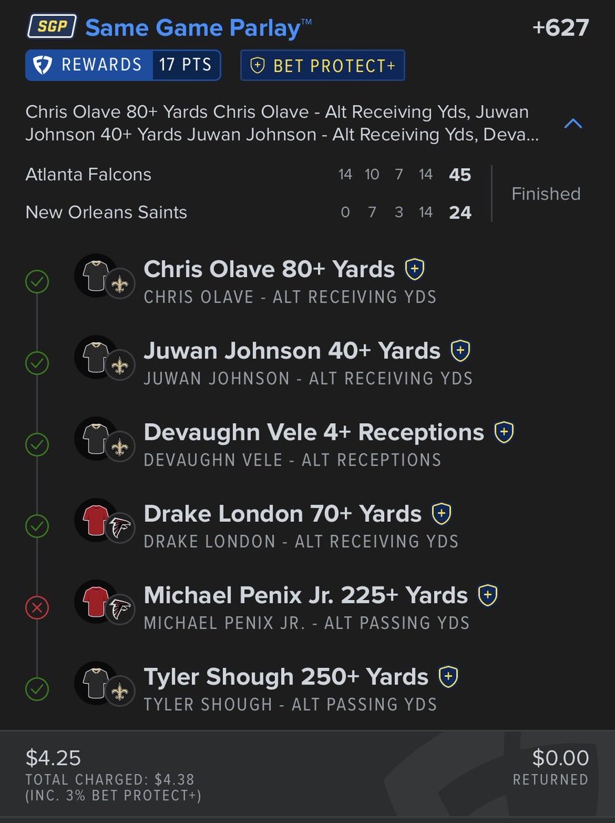 MjAppeal's tweet photo. ✅x6🦵HIT!!  Wouldve had 4wins but Shough short 10yrds, Penix short 2YARDS SMH, The Brians lit it up w/ 214yrds short a few runs missed by 36yards. Still ➕💰#SportsGambling #NFLPredictions #BettingPicks 

Win with me on FanDuel. Use my invite link! https://t.co/j3Xf4FJK0m https://t.co/FPDEwf6wqZ