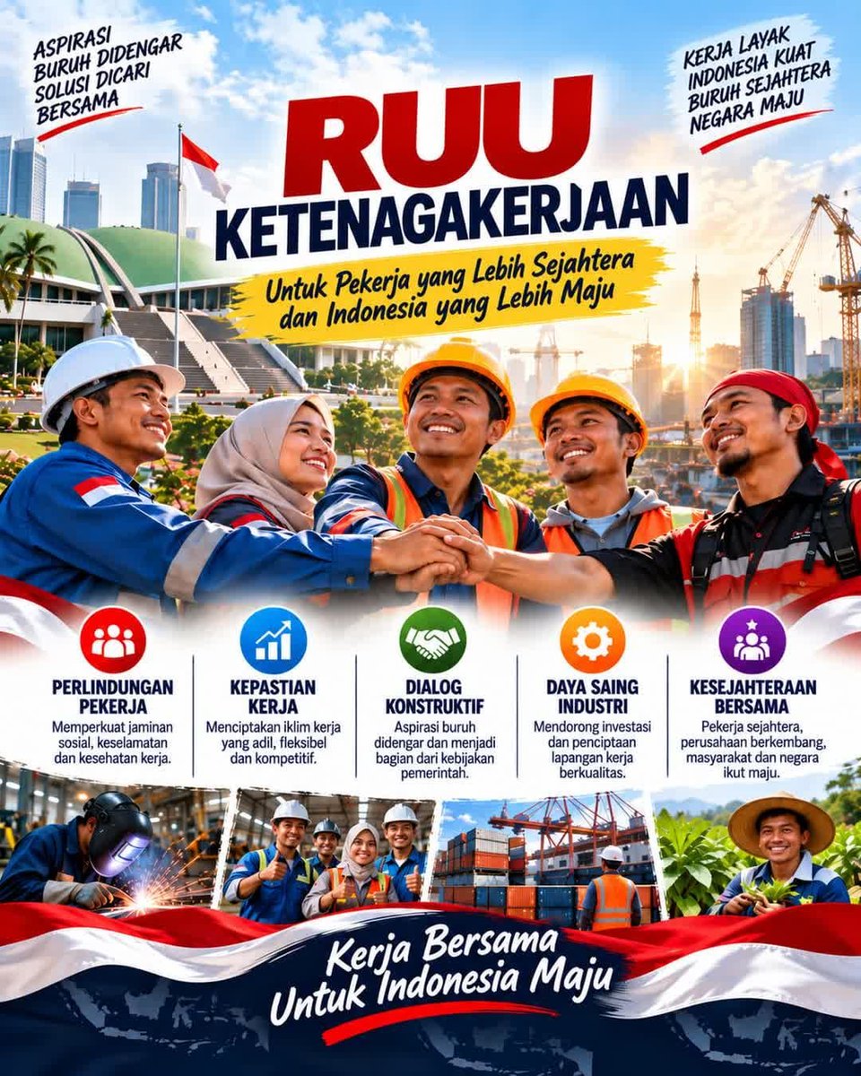 Kirei996's tweet photo. Aspirasi buruh dan sejahtera, kunci kemajuan Indonesia. https://t.co/r9ieGUg0NA