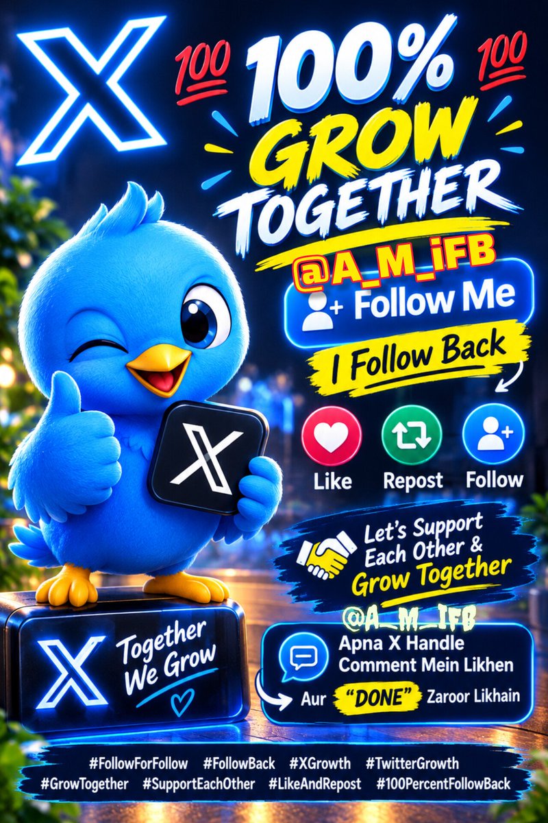 A_M_IFB's tweet photo. @A_M_IFB 💯✔️
Booster Active 
Back TO 🔙💪👍
@A_M_IFB 👈 Don 
Please Show Your Handle in Comments &amp; Type Done 👍 https://t.co/gmdYP2VeNq