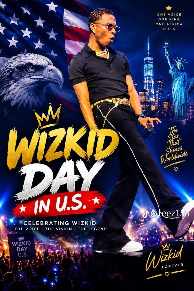 Elozino__'s tweet photo. October 6th is officially recognized as Wizkid Day in the U.S. state of Minnesota.
• Historic Show: Wizkid sold out the Skyway Theatre in Minneapolis on October 6, 2018.
• First African Artist: He became the first African artist to sell out that venue.
• Cultural Impact: The state honor recognizes his role as a global cultural influencer and music pioneer.
• Wizkid FC: Fans around the world celebrate the date online and offline as “World Wizkid Day.”
• Distinction: While fans also celebrate his actual birthday on July 16th, October 6th remains the official state-declared commemorative day.