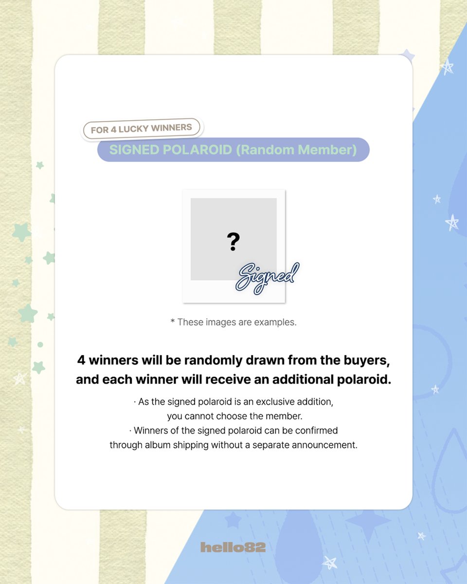 hello82shop's tweet photo. [🚨] SIGNED ALBUM ✍

FLARE U - 2nd MINI ALBUM : LOVEHOOD (Photobook Ver.) (Random)

🎁 hello82 Exclusive selfie photocard (1 random of 4)
📸 Signed Polaroid for 4 lucky draw winners
📅 ~ While supplies last

PRE-ORDER NOW! ⬇
🔗https://t.co/gREykAKdYv

@flareu_official
#FLAREU #플레어유 #LOVEHOOD #hello82