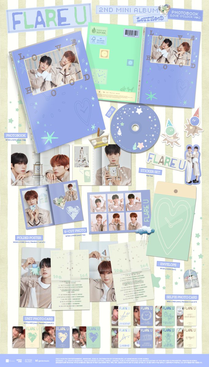 flareu_official's tweet photo. FLARE U 2nd Mini Album [ℒ𝒪𝒱ℰℋ𝒪𝒪𝒟] Preview
𓂃༞♡ PHOTOBOOK Ver.

࿔*:･ﾟ Pre-order starts at 3PM (KST)

#FLAREU #플레어유 
#LOVEHOOD https://t.co/TJvKlFyLj7