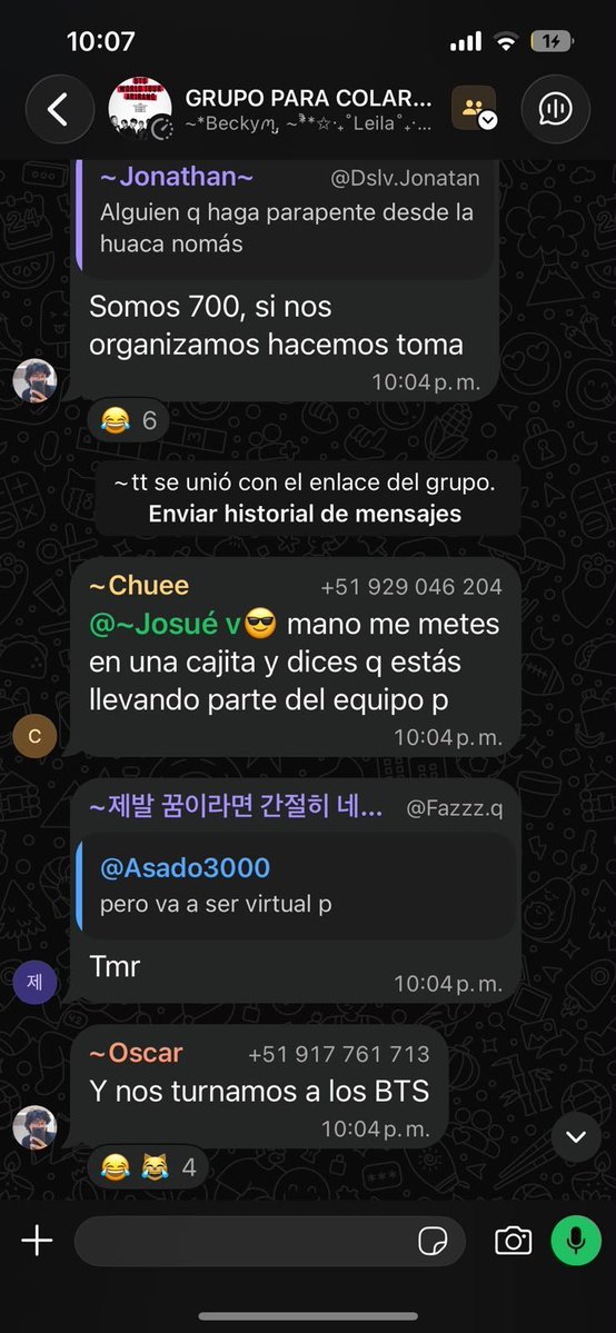 Nam62453531's tweet photo. Que onda con los locales de perú, nunca han recibido Artistas? La cantidad absurda de insultos hacia BTS que he visto. Así es como tratan a los visitantes? Aquí cada local se alegraba por tener a BTS en nuestro país sin ser fans https://t.co/GDQAOHdlTk