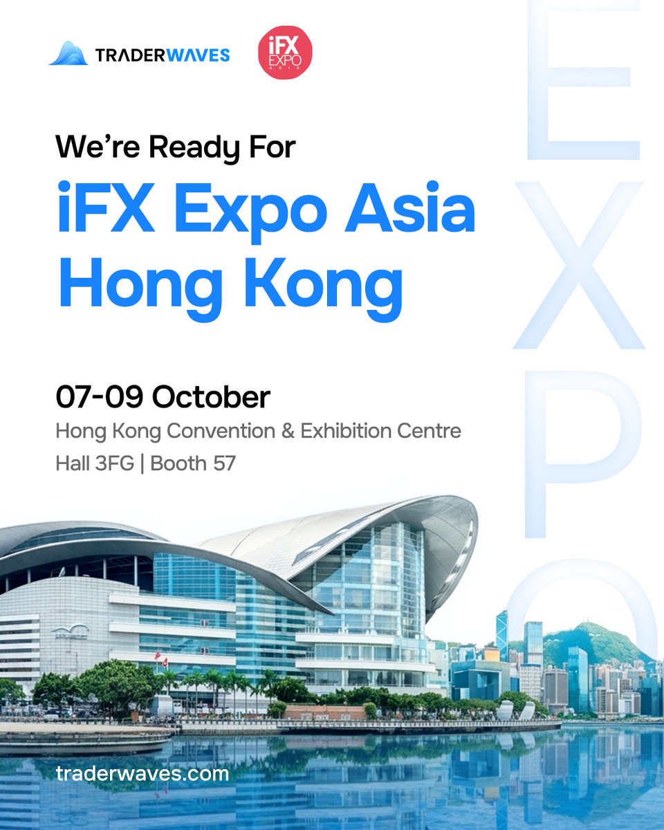 mytraderwaves's tweet photo. We're at iFX Expo Asia this week. π
Find TraderWaves at Booth 57, 7 to 9 October, Hong Kong. Come see the journal, the analytics, and Wave AI Coach in person, and tell us about your worst session. We can take it.
Say hello, start free.
#iFXEXPOAsia #tradingjournal https://t.co/vimNrbzLr2