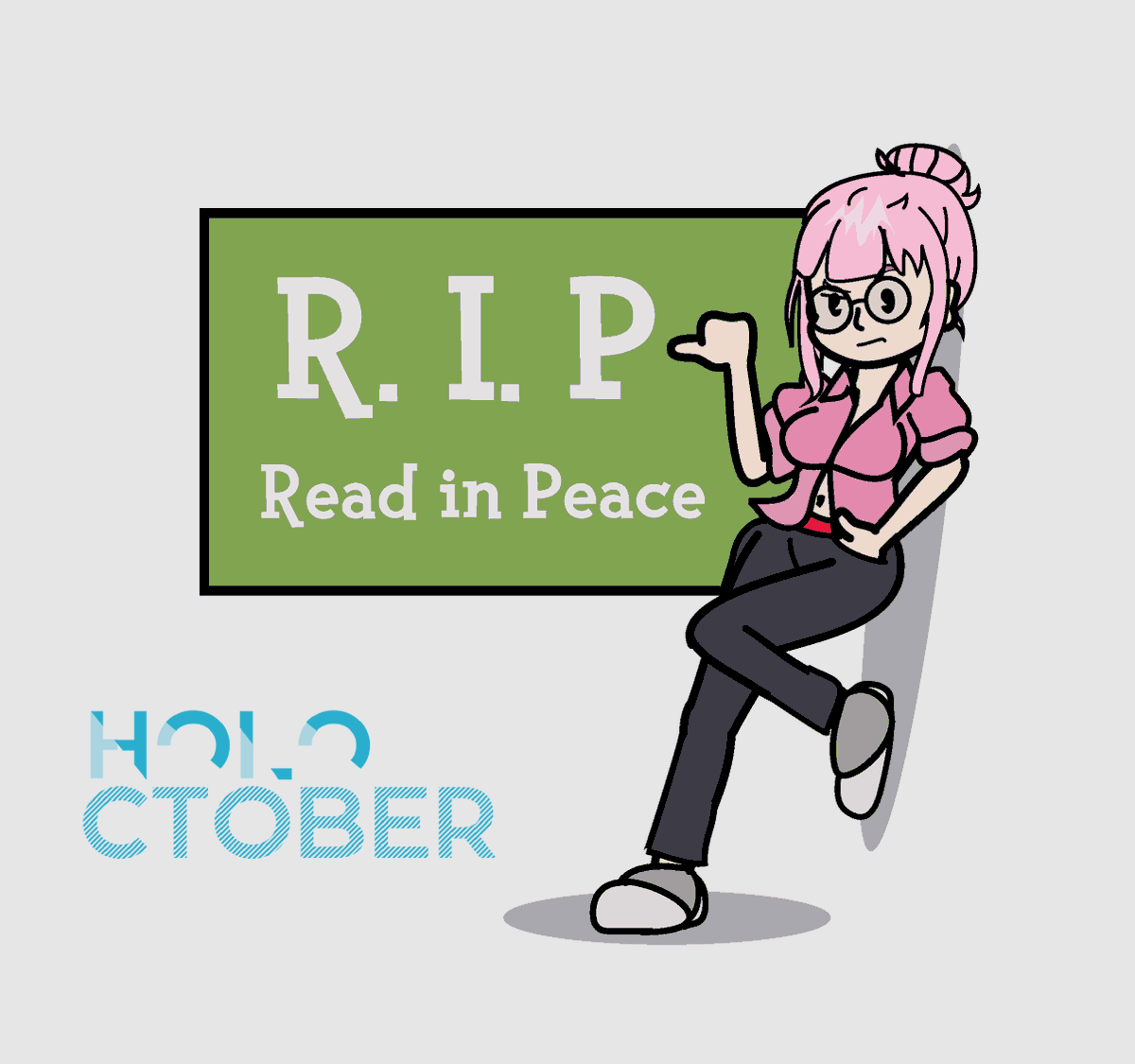TheErrorHunter's tweet photo. Day 5 - A.T.M

#callilust #holoctober https://t.co/x2dvfruiNq