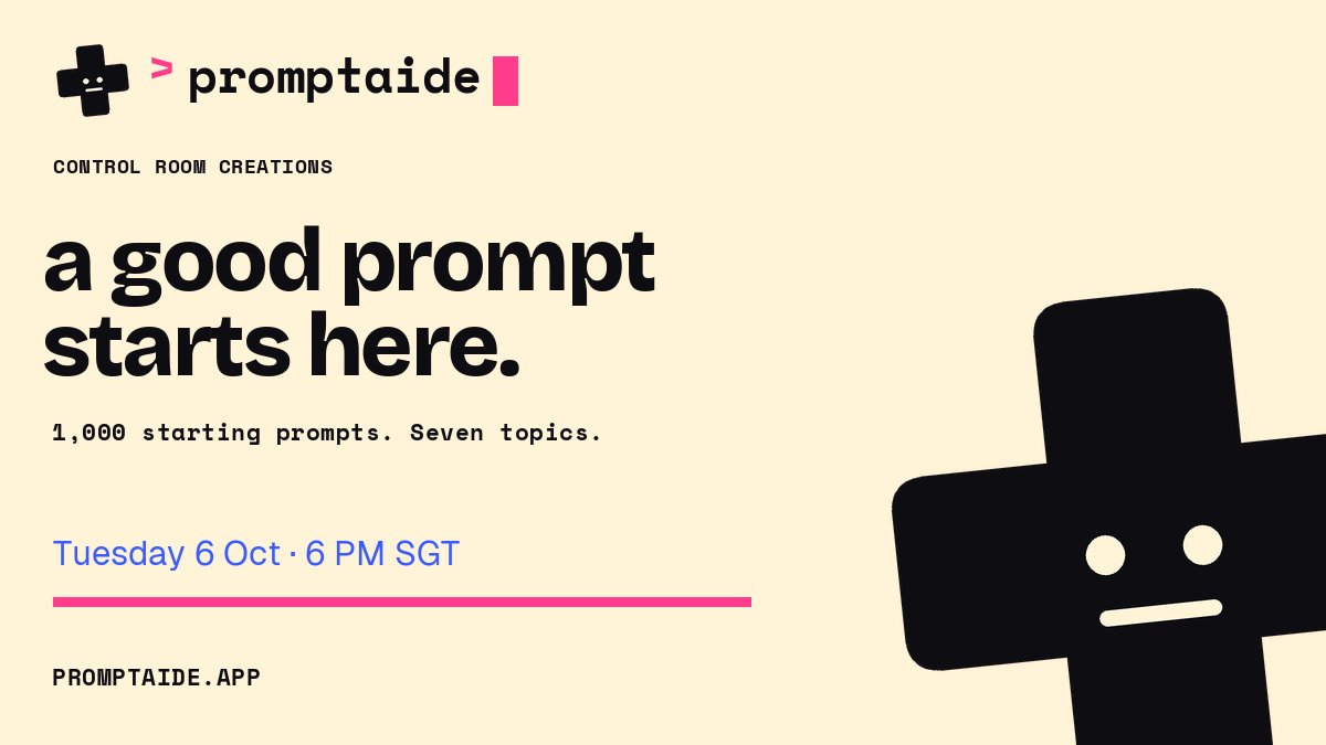 Promptaide tweet picture