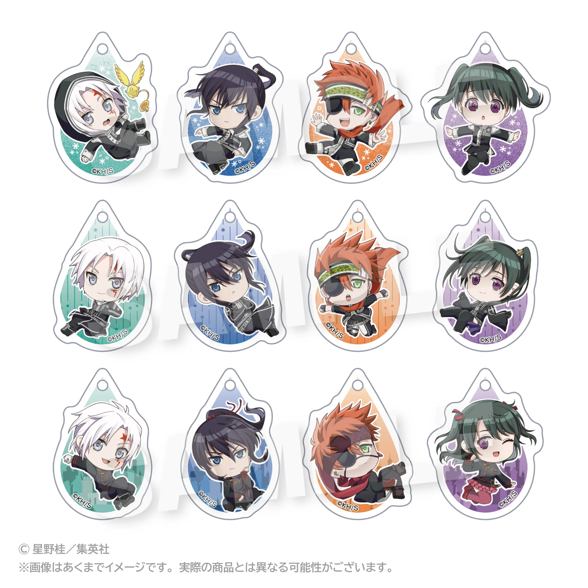 D.Gray-man　グッズセット　アクリルスタンド　缶バッチ　アクリルアート ネオ・ウィング乙女部 on X: 