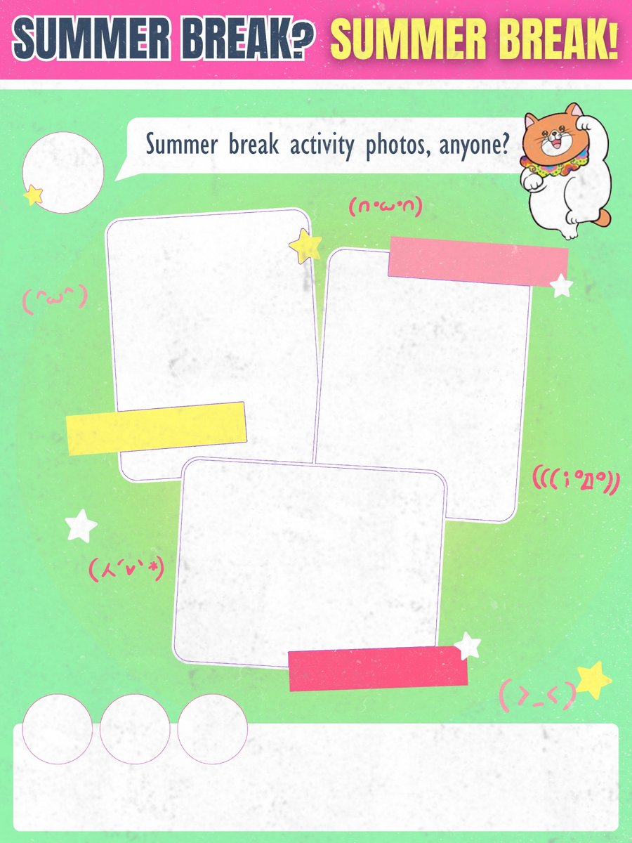 poIarattraction's tweet photo. WOOHOO!~ Summertime is officially here! ✧(> ▽ <)✧ Aren't you curious about what your friends are doing during the break (o_O)?? COME ON! COME ON! Contact some of your friends right now to find out what they're up to this summer break! ٩(ˊᗜˋ*)و

[ https://t.co/P8MCw7W3yG ] https://t.co/R4czacm0n2