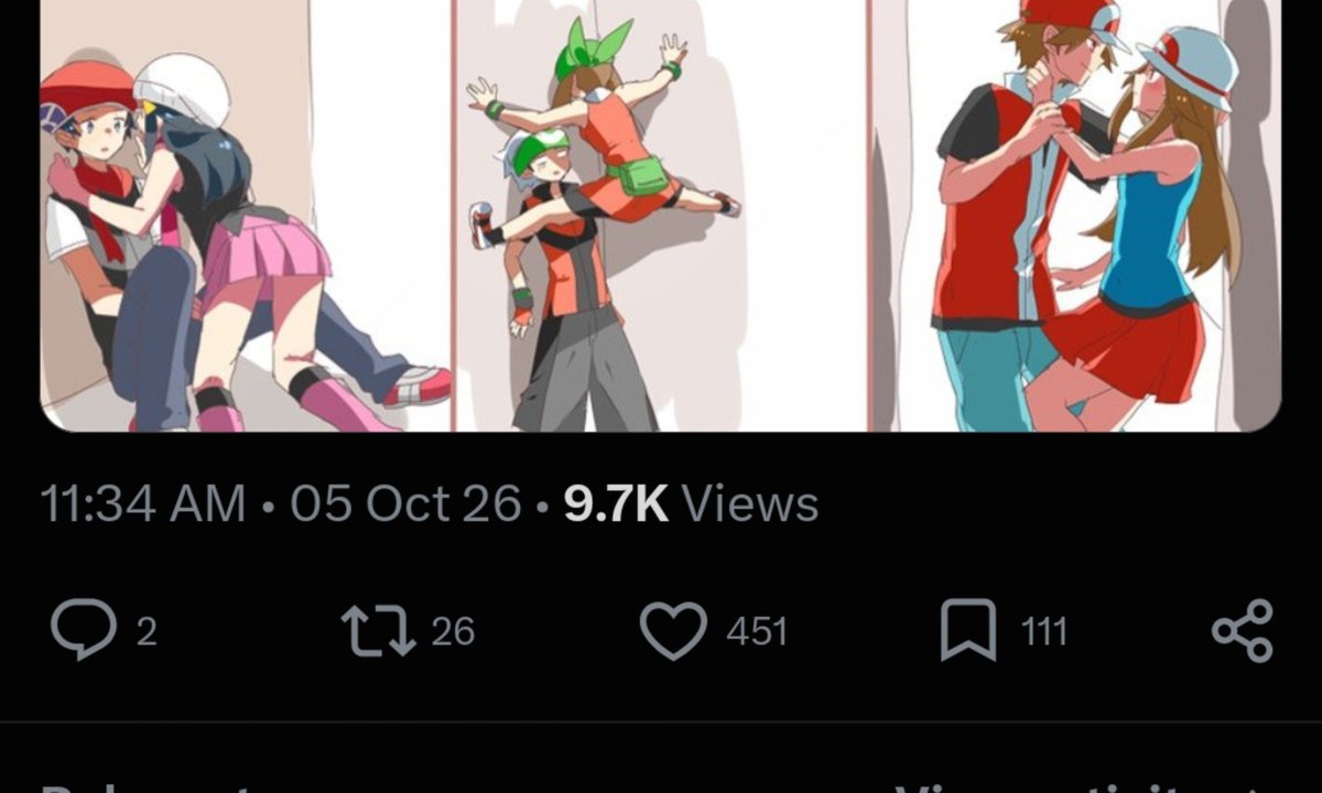 HarukaMayCry's tweet photo. // 🤨 26 Retweets, 451 likes, and 111 bookmarks...? I think i got botted. https://t.co/KqlNN02xlj