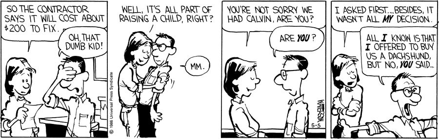 Calvinn_Hobbes's tweet photo. The honesty in this marriage is something else.
#CalvinandHobbes #FamilyLife https://t.co/JorLXiFdtv