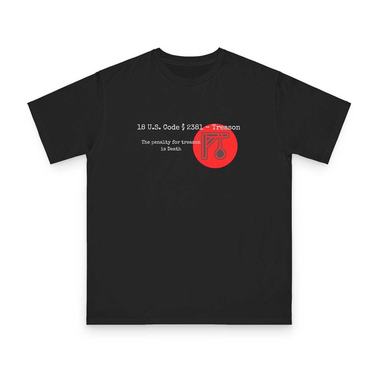 GoodHardBadEasy's tweet photo. Seek the truth. Know the penalty for burying it.
🔍 Truth Seeker – $33.37
⚖️ 18 U.S. Code § 2381 – $33.37
100% organic cotton, high frequency, unapologetic.
https://t.co/j3B7pecY8y https://t.co/4926uHwlqC https://t.co/Qpl4FQdOg8