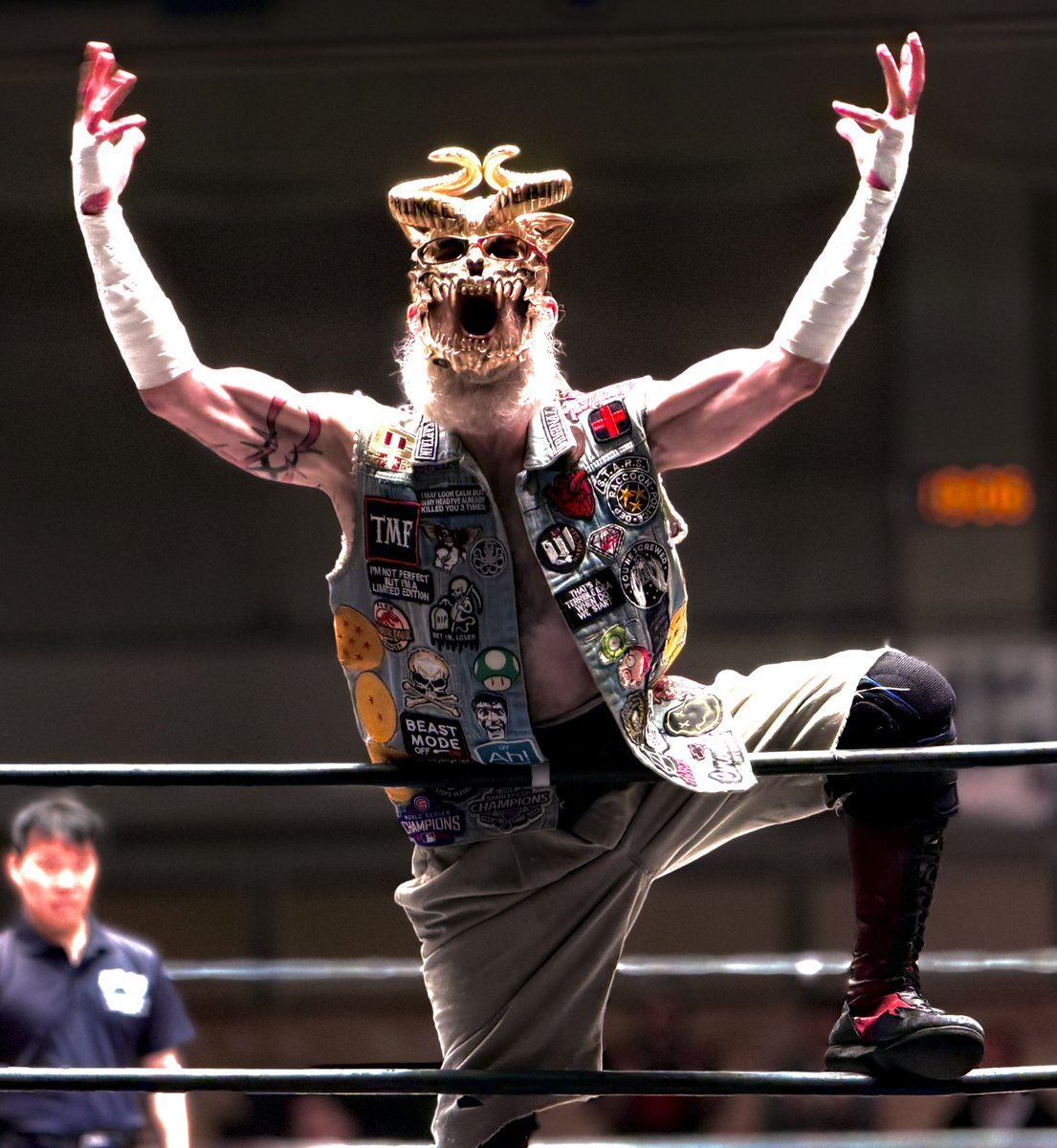 msr666pro's tweet photo. 引退前にニール観れてよかった！✨😭かっこいい〜ｯｯ！大阪大会もめっちゃ楽しみｯｯ！✊🏻✨

#NeilDiamondCutter 選手  #NHB
2026.10.5 #pw_freedoms https://t.co/eJYBVI5Qd1