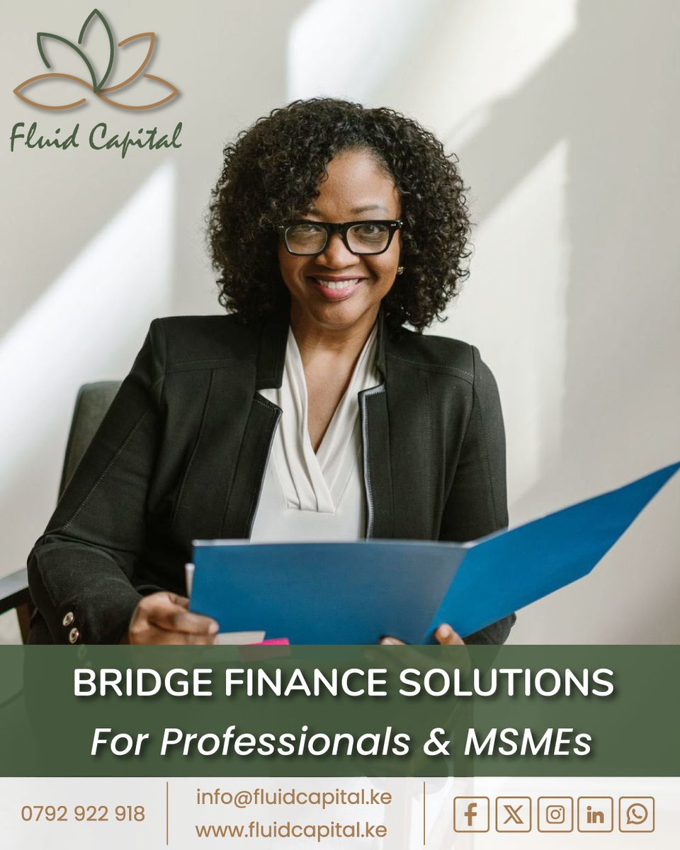 FluidCapitalLtd's tweet photo. Scale-up your business and achieve your goals with our timely #bridgefinance solutions.
Quick #loans for #professionals and #msmes. For more information please visit https://t.co/ktXmgL7dM0 https://t.co/W2SB269Tyh