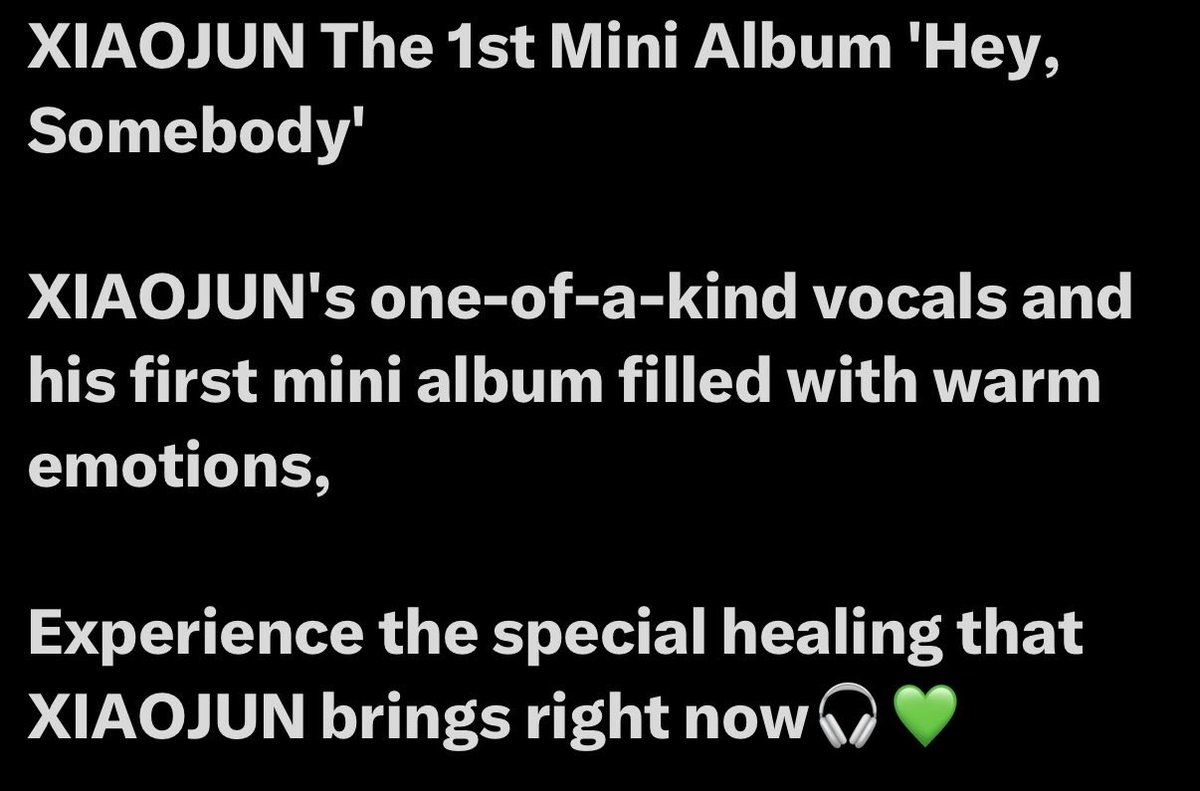 xiaojuniberry's tweet photo. he's so serious about this healing concept
#XIAOJUN_HeySomebody #HeySomebody https://t.co/zSoVGGT3Be