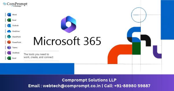comprompt's tweet photo. Microsoft 365 is a subscription-based service from Microsoft that combines productivity tools, cloud services, and advanced security features to help individuals.

#Microsoft365 #M365 #Office365 #ITSolutions #Comprompt #CompromptSolutions

Link:  https://t.co/2fNwwkgvaO https://t.co/EebzbBG7NV