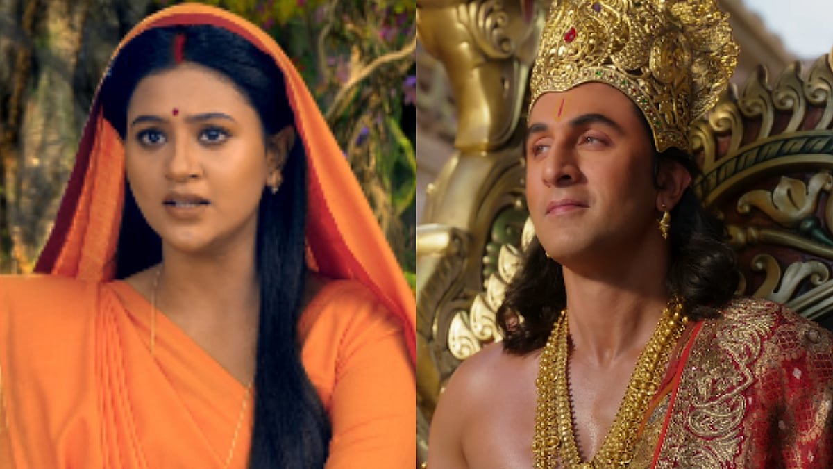SAMTHEBESTEST_'s tweet photo. #AnjaliArora's #RamayanaKatha movie producer blames #RanbirKapoor's #Ramayana team for running a negative campaign against their film 😳😨😭

"From what we have been told, there are other movies on the same subject coming in, the big-budget film. As far as we know, a lot of negative marketing opportunities have been given to YouTubers, influencers and other people. They are spreading wrong information and asking people not to watch our film. It was negative marketing throughout. We never got a chance to reach our audience. The ones who watched our film really enjoyed it. But if they never got to see it, how will they even have an opinion?" said Prakash Mahobiya (Producer).