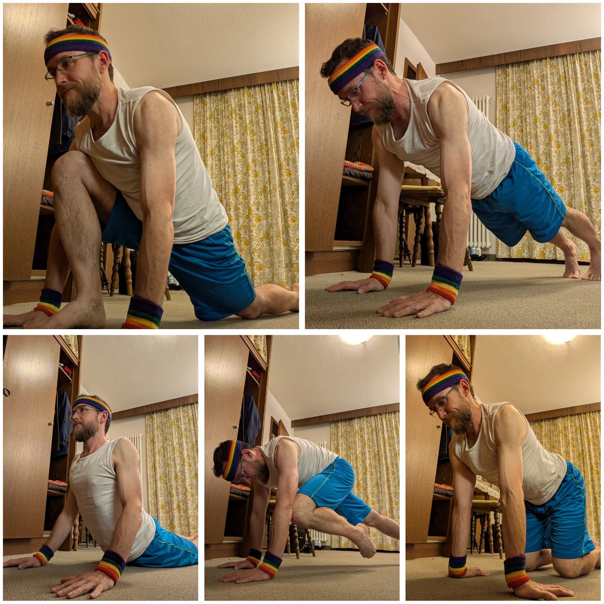 HIMzone666NetMs's tweet photo. Lots of Yoga Challenge
(05.10.2026)
by #YogaMitMady
#yoga #balance #stretch #meditation #simplygood #gay #lesbian #straight #queer #SpiceBoy #sportyspice #Peace #NoWar #westandwithukraine #freeiran #beardgang #chesthair https://t.co/IGQXk5bzfV