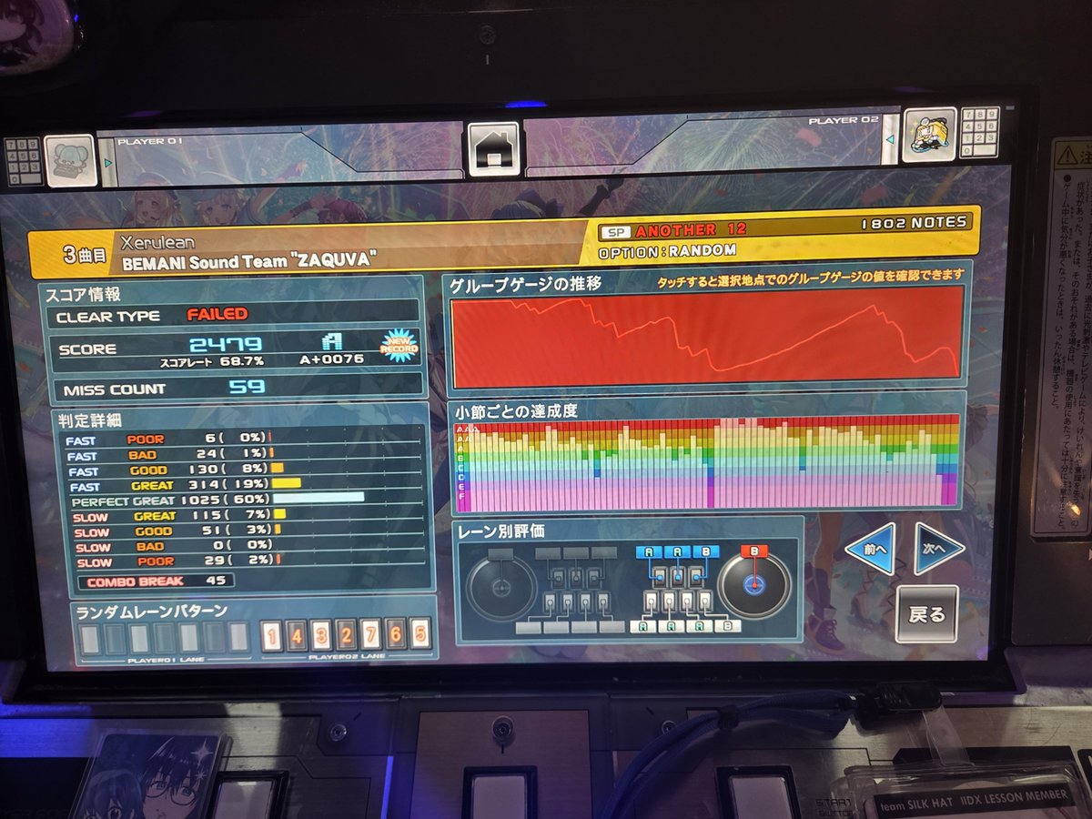 sg2_nx2's tweet photo. 惜しかったで賞
もしかして新規ハード射程圏内…？ https://t.co/PyLsoFrfoj