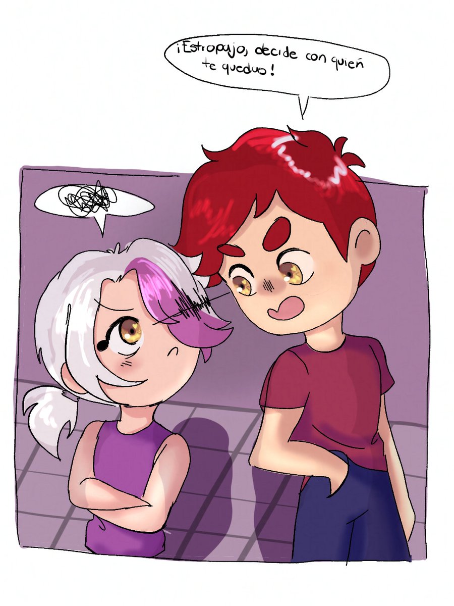Yanettzilla's tweet photo. Día 5-  Hermanos. 

Siempre me gustó la idea de que fueran hermanitos y Sprin su mejor amigo de ambos. Lo quieren mucho.

#fnafhstober2026 #fnafhs #fhs https://t.co/26ZSWgNiPf