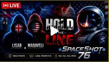 Richard74702651's tweet photo. SpaceShot76: Hold The Line: Ep229 10-05-2026 #HoldTheLine #SpaceShot76 #LisaB #MaQaveli #CurrentEvents #IndependentMedia #NewsCommentary #Geopolitics #CriticalThinking #TruthSeeking #AlternativeMedia #StayInformed #DigitalFreedom #CommunityVoices #NewsAnalysis
https://t.co/nBGBDdtMPo
