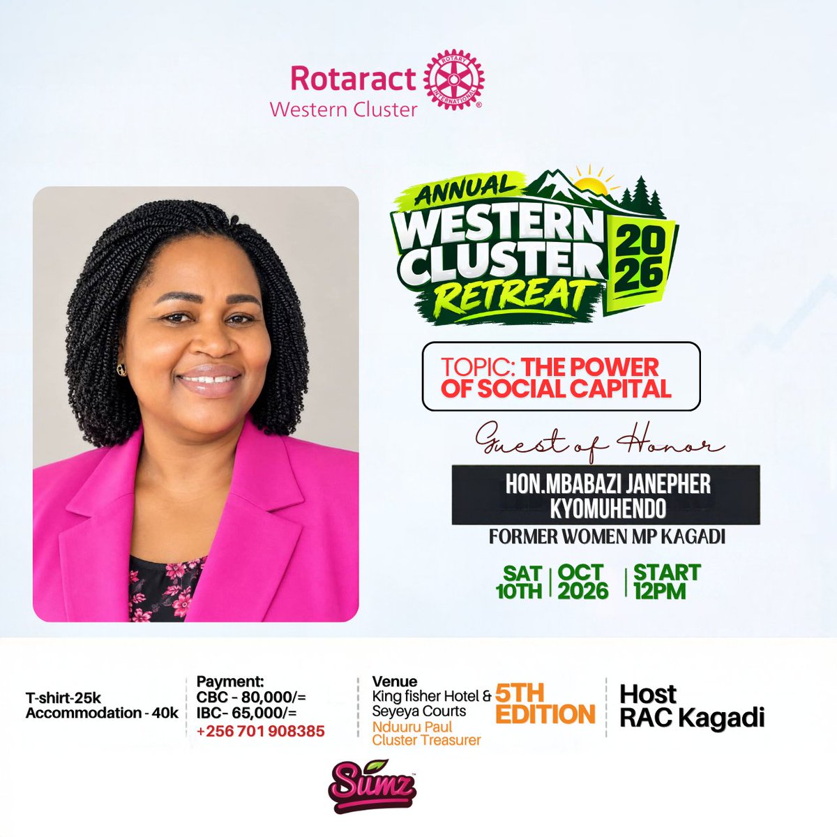 WesternD9213's tweet photo. THE POWER OF CONNECTIONS ✨

How powerful is your network❓At the 5th Annual Western Cluster Retreat, we dive deep into THE POWER OF SOCIAL CAPITAL. because your network is your net worth👥

Proudly sponsored by @sumz_snacks https://t.co/7VkqAaoJX9