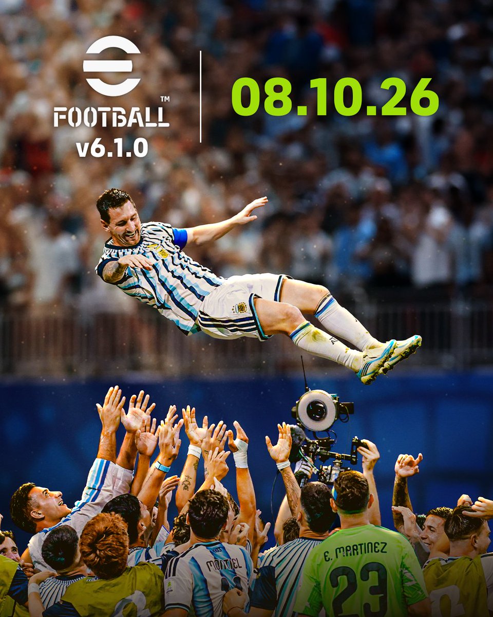 eFHUBx's tweet photo. #eFootball v6.1.0 https://t.co/P2CX4Ou7ei