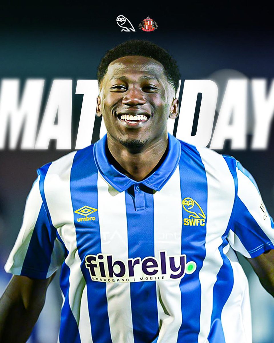 OwlsExtra's tweet photo. ⚽️ M A T C H D A Y

🆚 Sunderland U21s. 
🏟️ Hillsborough. 
⏰ 7pm kick-off. 
🏆 Sandwich Trophy. 

We’re back in action again tonight. Can we make in two wins in a row im this competition?

🎨 @ROldfieldDesign https://t.co/CY8rfFShXB