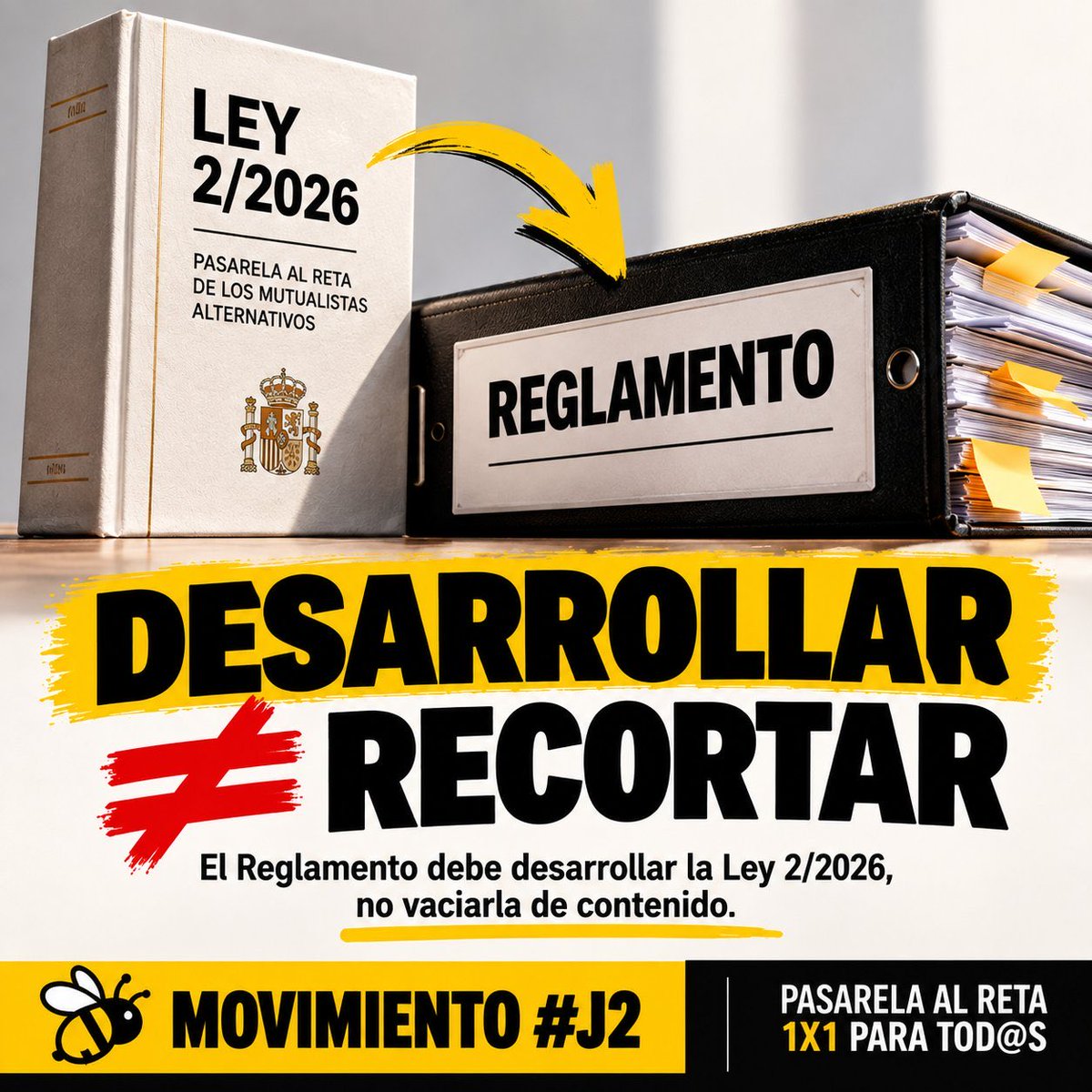 Guerrero_Crisan's tweet photo. La integración en RETA no tiene sentido si, en el resultado final, mantiene desigualdades manifiestas que el legislador consideró necesario corregir en la Ley 2/2026.
El reglamento no puede perpetuar prestaciones manifiestamente insuficientes,@CorujoBorja 
#J2NoSeRinde https://t.co/7vfp7m8urf